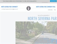 Tablet Screenshot of northsevernapark.com